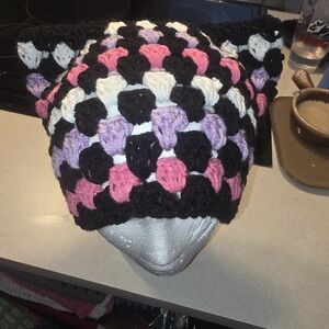 Handmade Crocheted Cat Ear Beanie